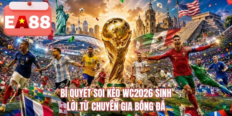 Bí quyết soi kèo WC2026 sinh lời từ chuyên gia bóng đá